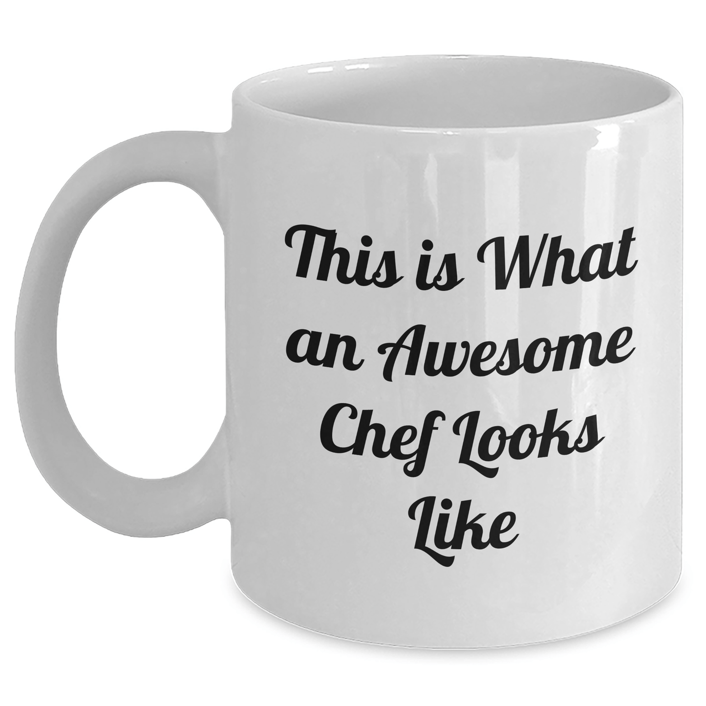 Funny Chef Gifts from Men - White Coffee Mug for Awesome Chefs on Father's Day, 'This Is What An Awesome Chef Looks Like' - The Buy Boom