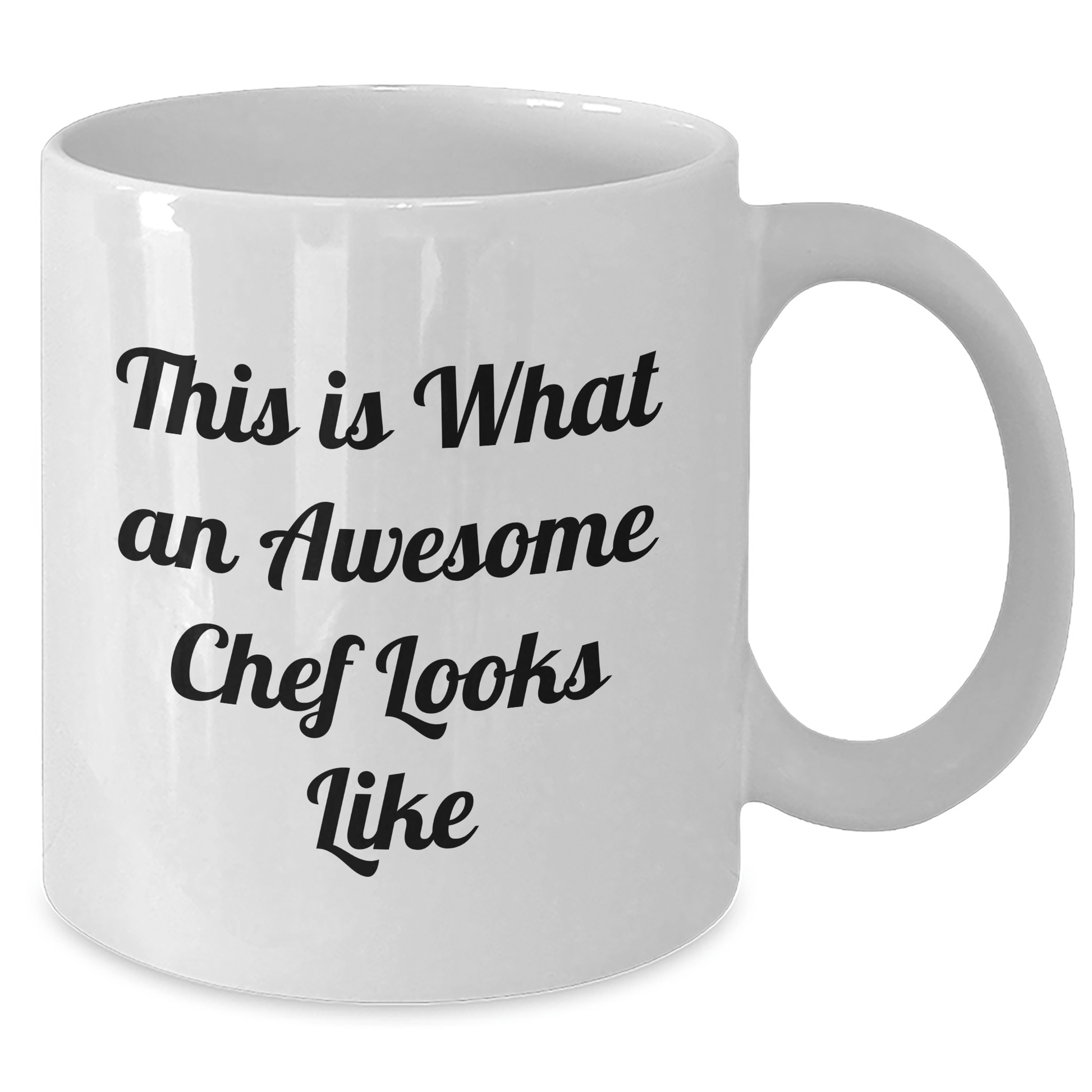 Funny Chef Gifts from Men - White Coffee Mug for Awesome Chefs on Father's Day, 'This Is What An Awesome Chef Looks Like' - The Buy Boom