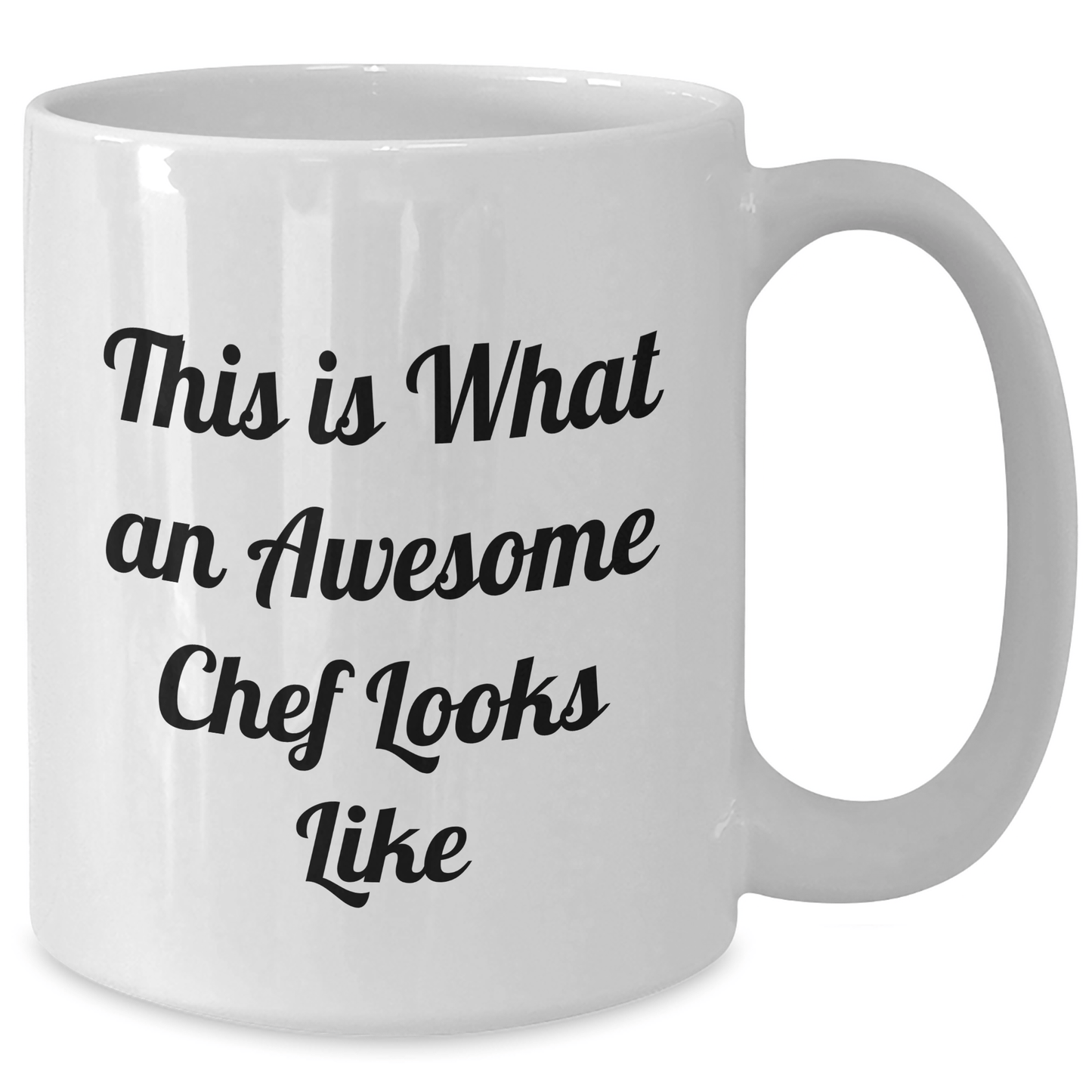 Funny Chef Gifts from Men - White Coffee Mug for Awesome Chefs on Father's Day, 'This Is What An Awesome Chef Looks Like' - The Buy Boom