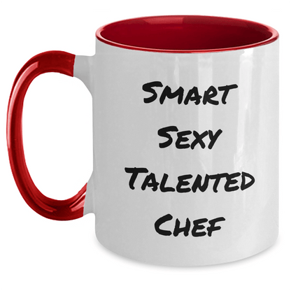 Funny Chef Mug Gift for Smart Sexy Talented Chef – 11oz - The Buy Boom