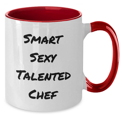 Funny Chef Mug Gift for Smart Sexy Talented Chef – 11oz - The Buy Boom