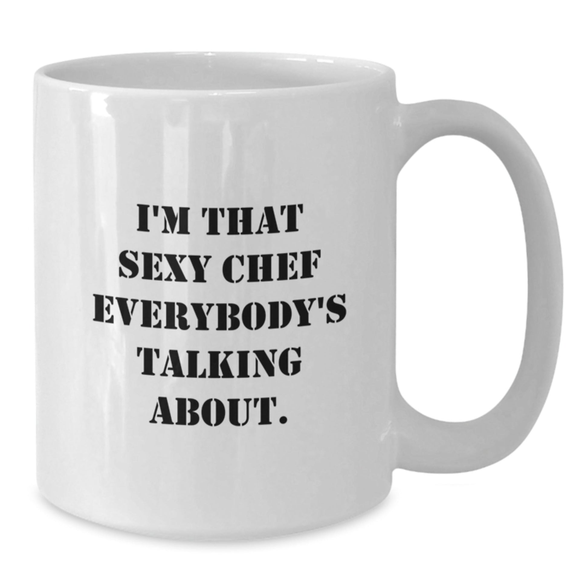 Funny Chef White Coffee Mug Gifts from Friends to Chef Men Women Christmas Unique Presents - The Buy Boom