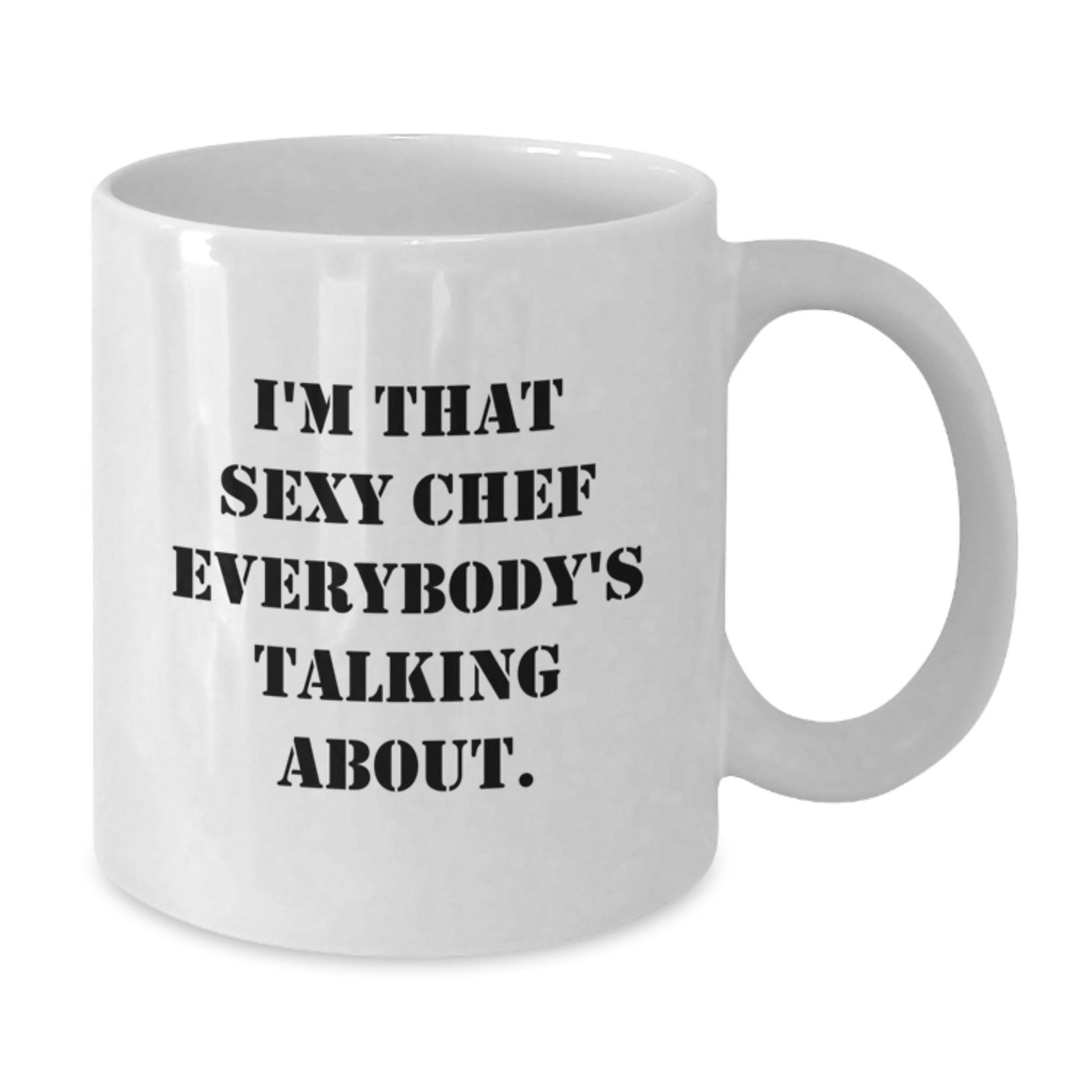 Funny Chef White Coffee Mug Gifts from Friends to Chef Men Women Christmas Unique Presents - The Buy Boom