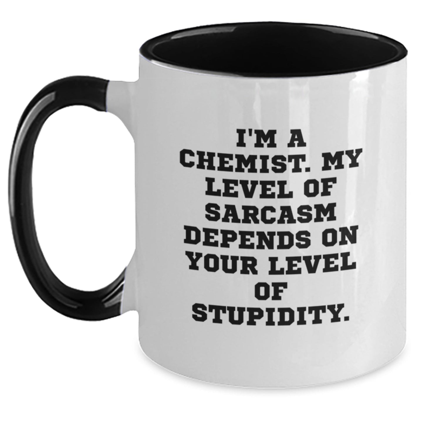 Funny Chemist Gifts from Friends to Graduates - I'm A Chemist Mug, Two Tone Coffee Mug, Sarcasm Quote - The Buy Boom