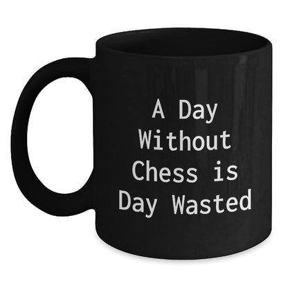 Funny Chess Quote Black Coffee Mugs for Chess Lovers Gifts from Friends, Family, or Coworkers on Birthday - The Buy Boom