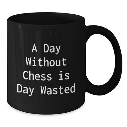 Funny Chess Quote Black Coffee Mugs for Chess Lovers Gifts from Friends, Family, or Coworkers on Birthday - The Buy Boom