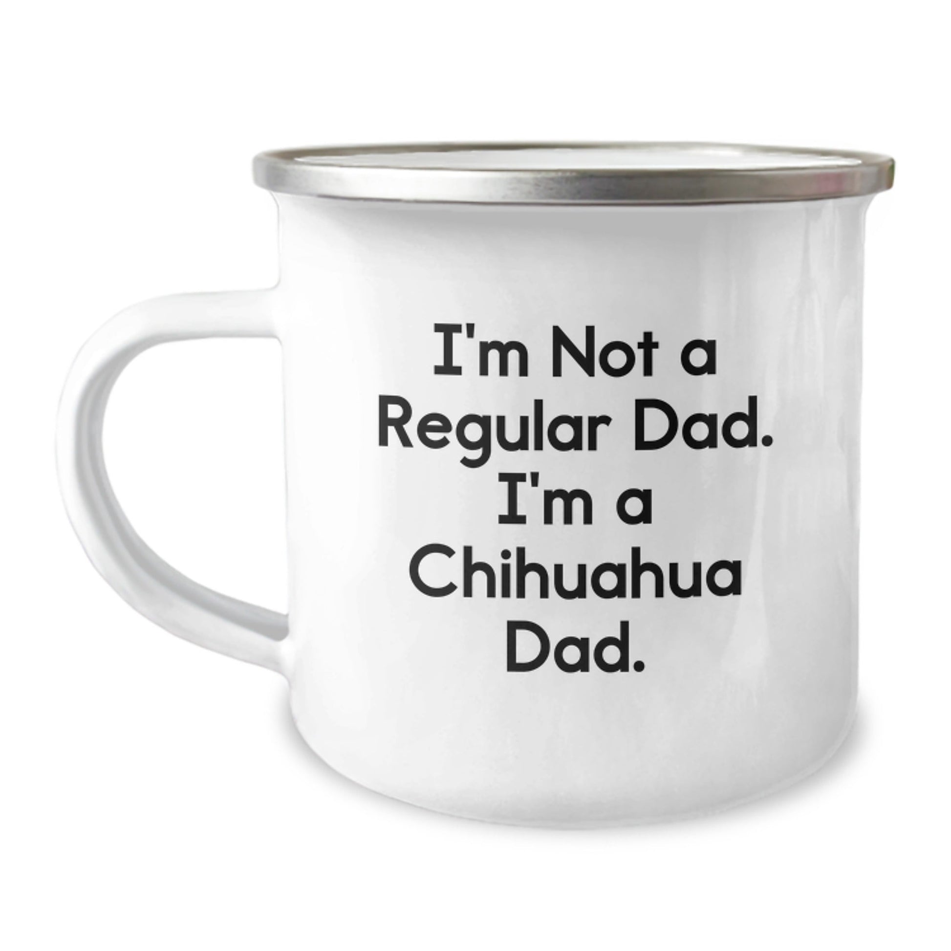 Funny Chihuahua Dad Gifts from Men to Friends and Family - Chihuahua Dad Camping Mug - Merry Christmas Unique Presents - The Buy Boom