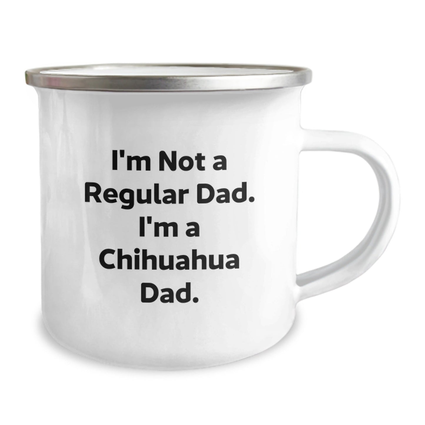 Funny Chihuahua Dog Parents Camping Mugs Gifts from Men to Chihuahua Dad on Christmas - The Buy Boom