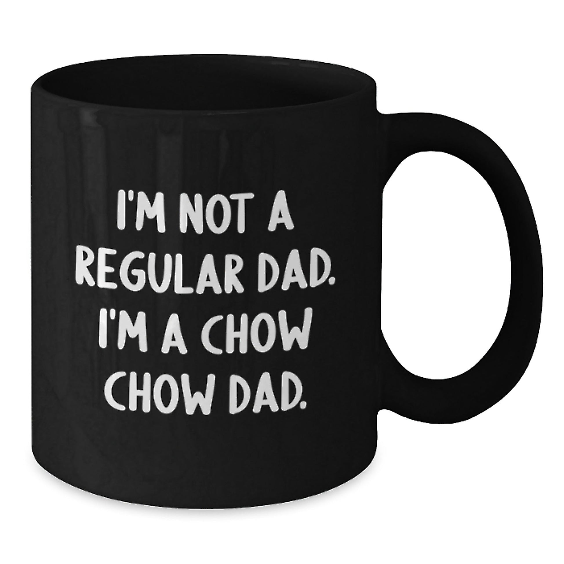 Funny Chow Chow Dog Gifts for Dad, Unique Black Coffee Mugs with Inspirational Quote, Gifts from Men to Family for Christmas Unique Presents - The Buy Boom
