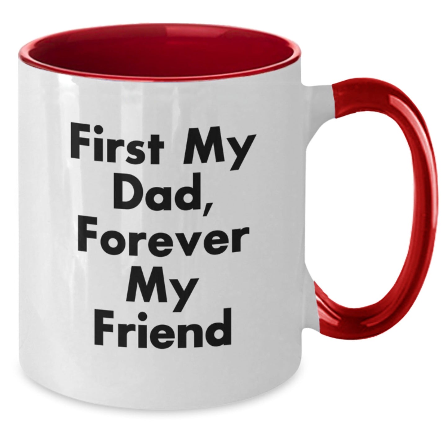 Funny Christmas Unique Gifts for Dad from Son, Two Tone Coffee Mug with Inspirational Quote - The Buy Boom
