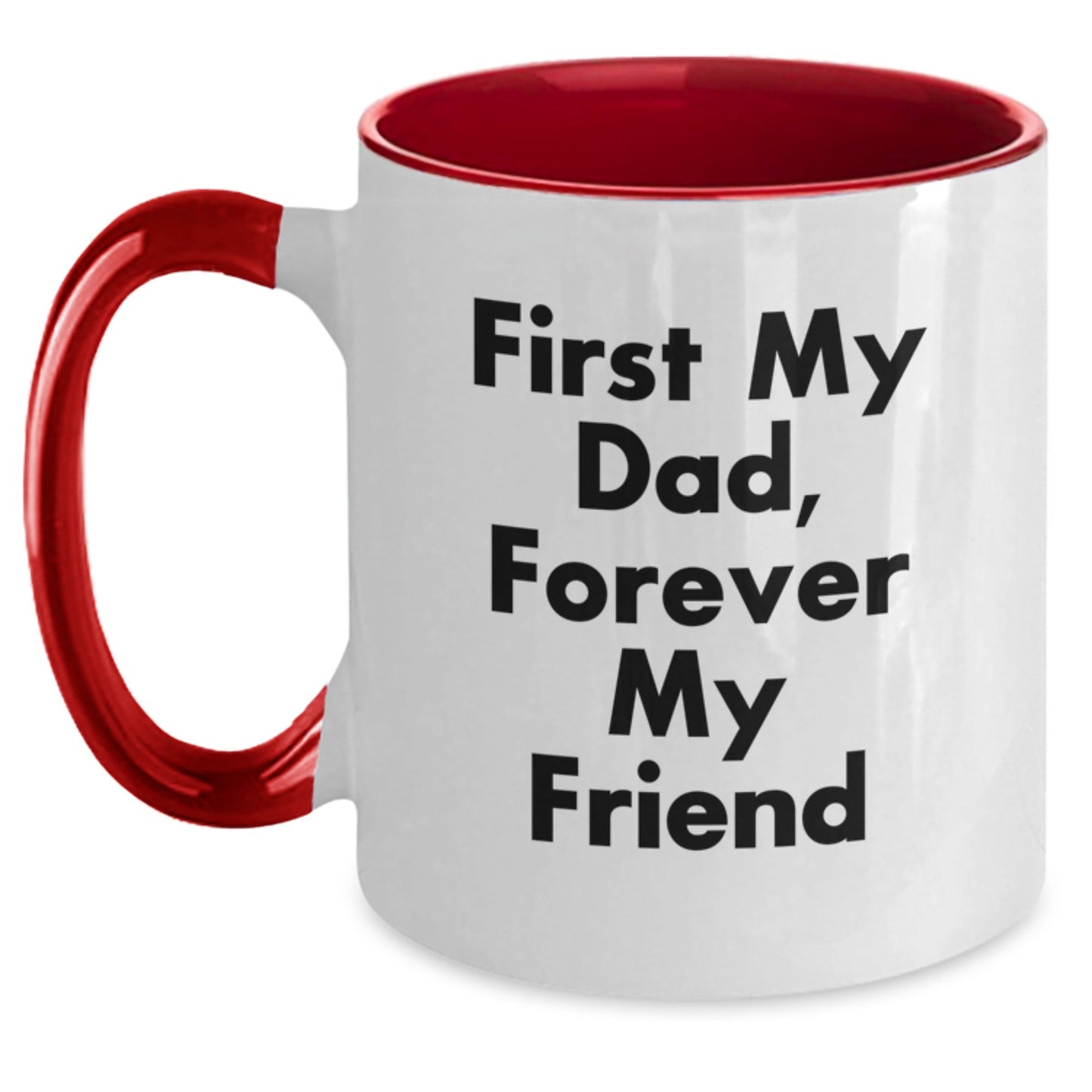 Funny Christmas Unique Gifts for Dad from Son, Two Tone Coffee Mug with Inspirational Quote - The Buy Boom