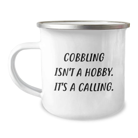 Funny Cobbling Gifts for Men - Camping Mug for Christmas Unique Gifts from Family - The Buy Boom