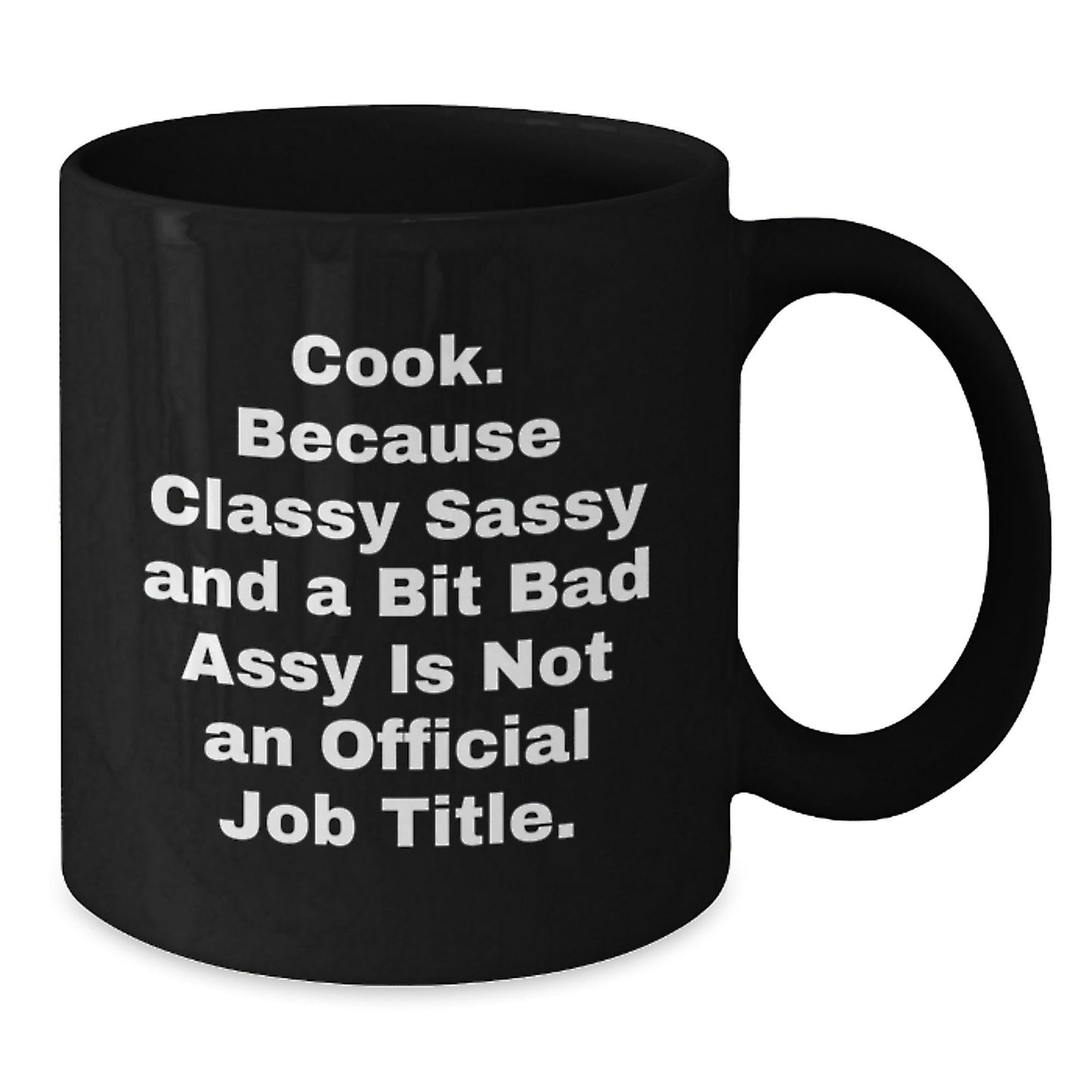 Funny Coffee Mugs for Cook, Gifts from Men to Friends, Unique Black Coffee Mug, Christmas Unique Gifts, Cook Quote by Gifts for Men - The Buy Boom