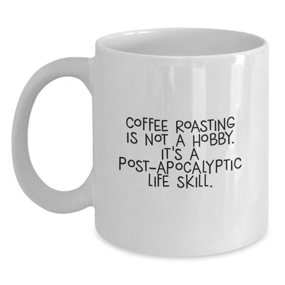 Funny Coffee Roasting Gifts for Coffee Lovers White Ceramic Mug from Friends - The Buy Boom