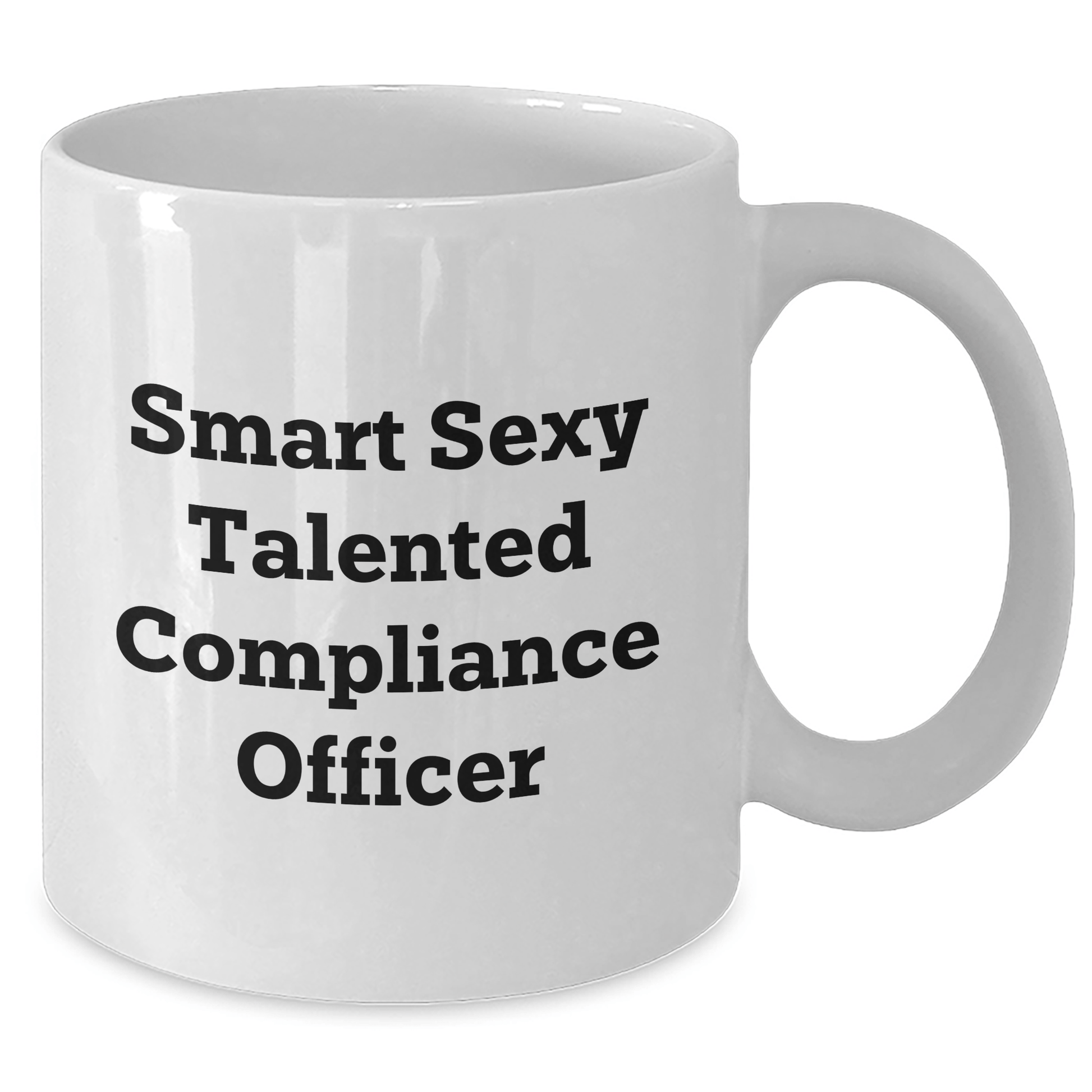 Funny Compliance Officer Gift - 'I'm Not Bossy' Smart Confident Coffee Mug - The Buy Boom