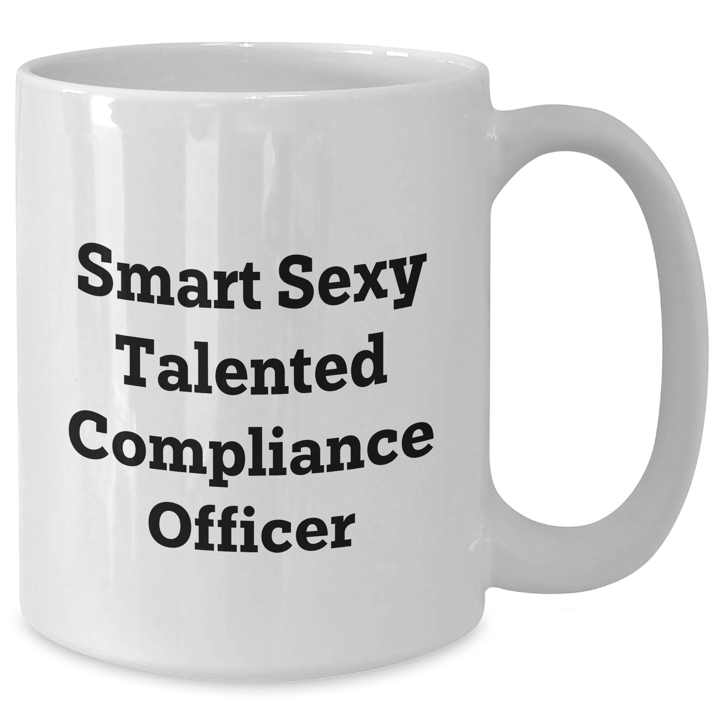 Funny Compliance Officer Gift - 'I'm Not Bossy' Smart Confident Coffee Mug - The Buy Boom