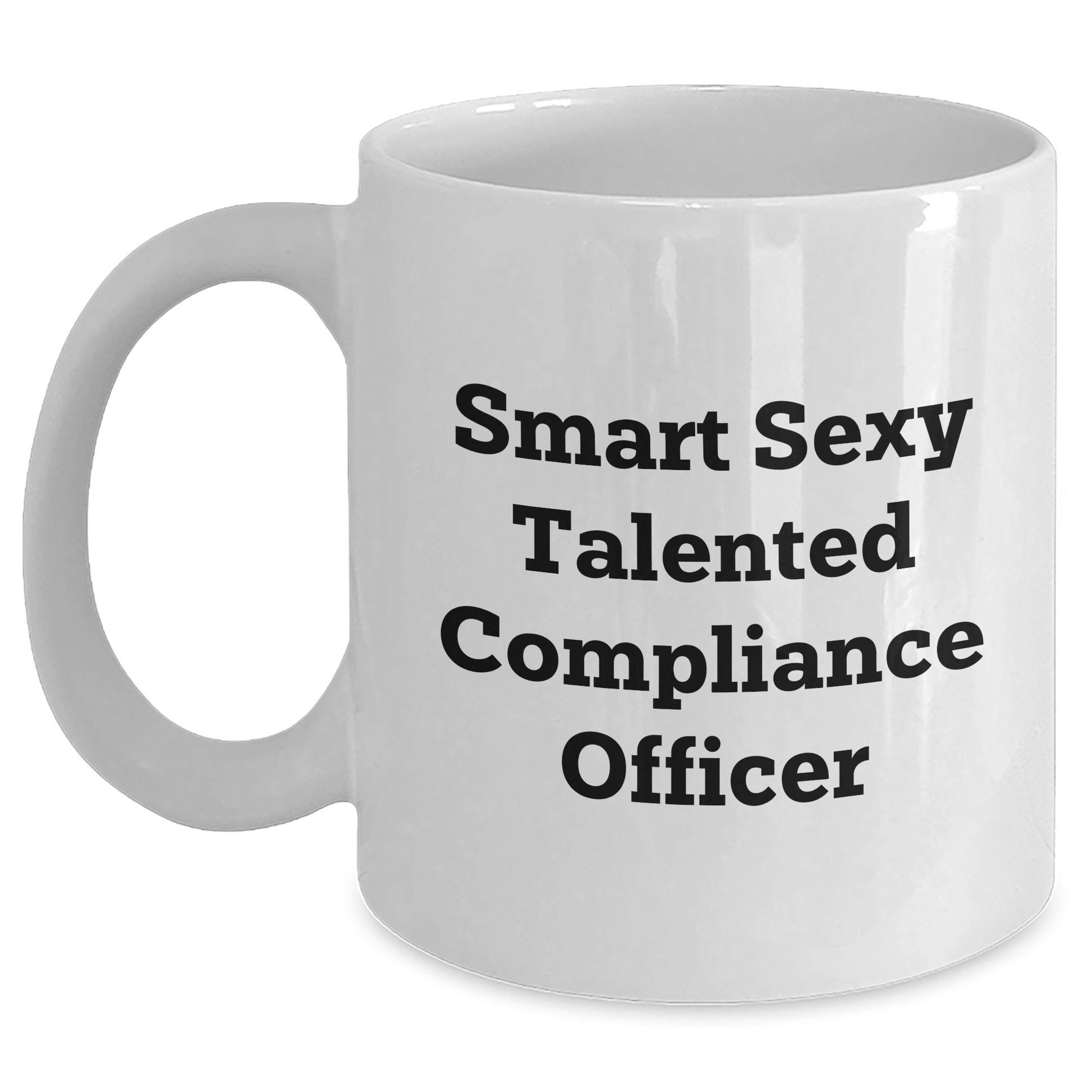 Funny Compliance Officer Gift - 'I'm Not Bossy' Smart Confident Coffee Mug - The Buy Boom