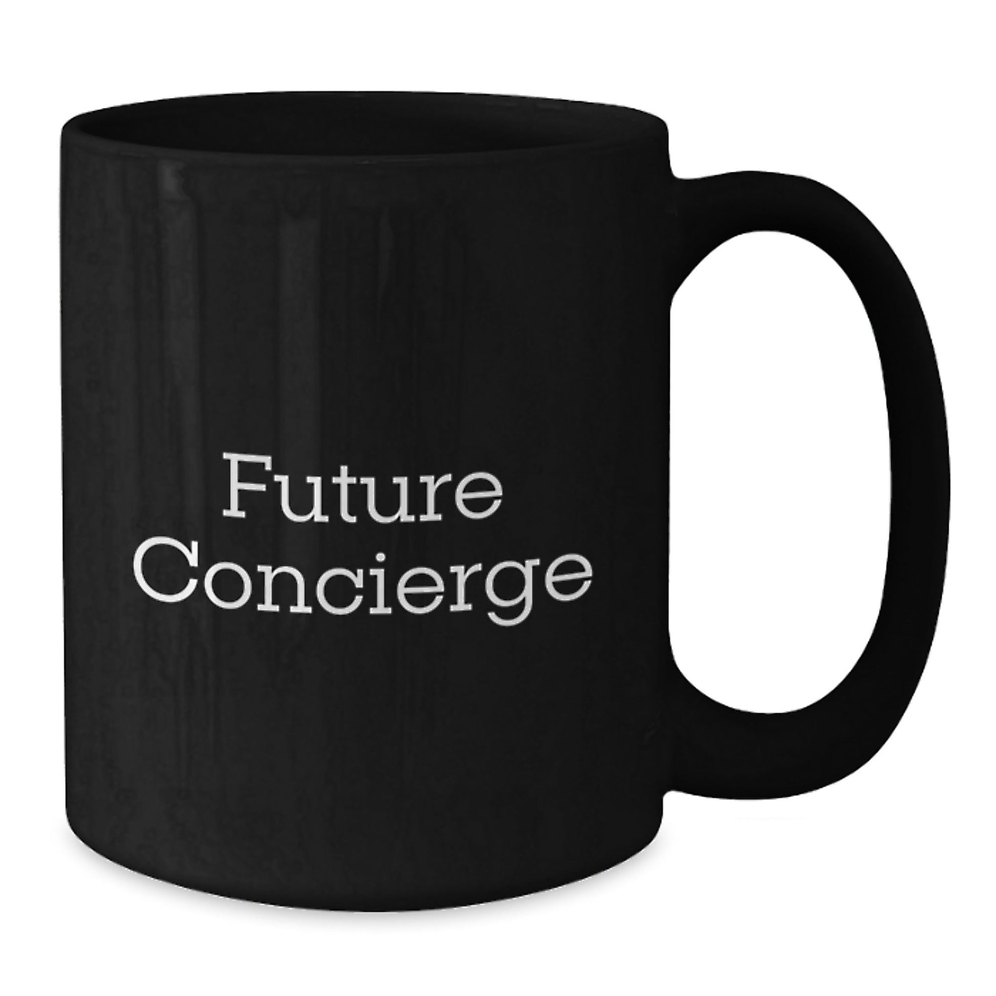 Funny Concierge Gifts from Friends for Concierges, Unique Christmas Unique Gifts for Men and Women, Black Coffee Mug - The Buy Boom