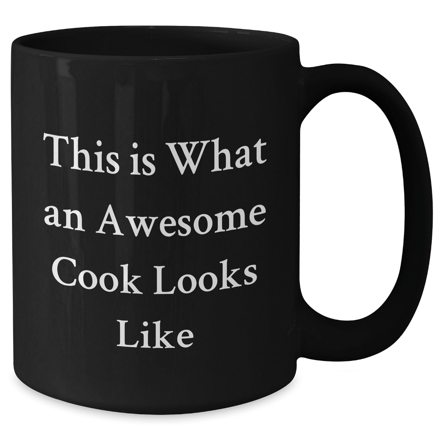 Funny Cook Gifts for Men – Awesome Cook Black Coffee Mug, 11oz - The Buy Boom