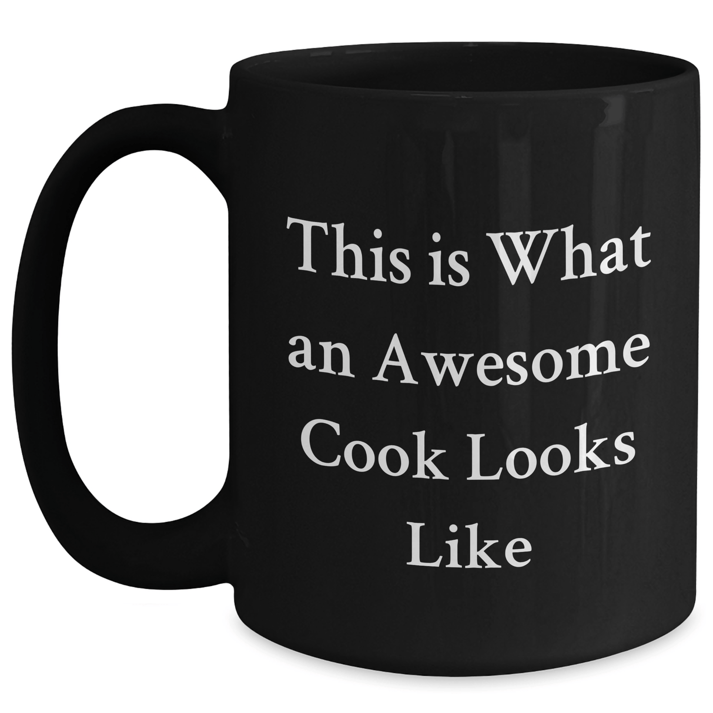 Funny Cook Gifts for Men – Awesome Cook Black Coffee Mug, 11oz - The Buy Boom