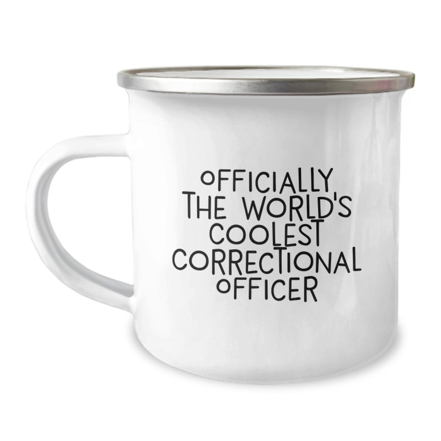 Funny Correctional Officer Gifts for Men - Officially The World's Coolest Correctional Officer Camping Mug, Unique Christmas Unique Gifts from Family or Friends - The Buy Boom