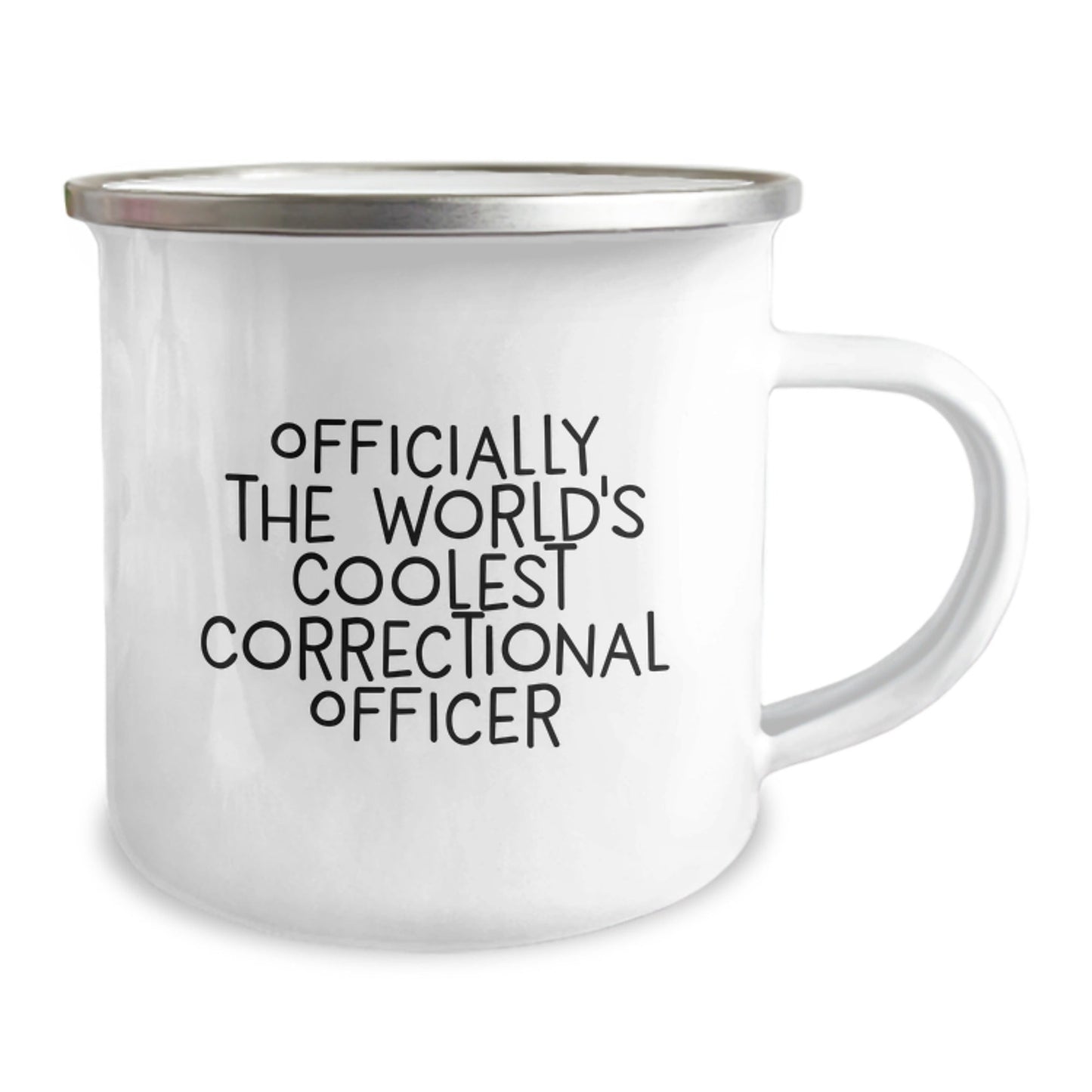 Funny Correctional Officer Gifts for Men - Officially The World's Coolest Correctional Officer Camping Mug, Unique Christmas Unique Gifts from Family or Friends - The Buy Boom