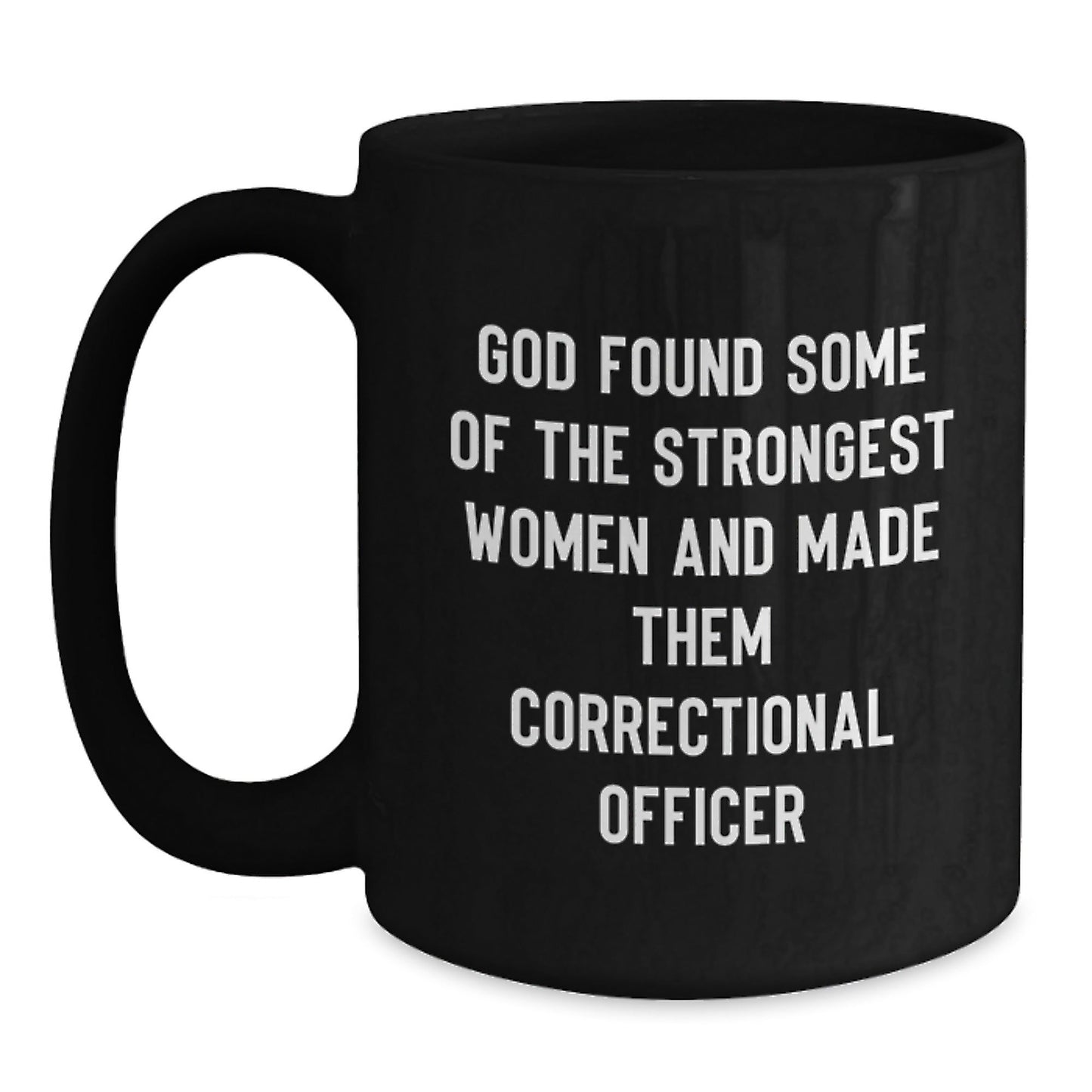 Funny Correctional Officer Gifts from Friends for Correctional Officers, Unique Black Coffee Mug, Inspirational Quote, Christmas Unique Gifts - The Buy Boom