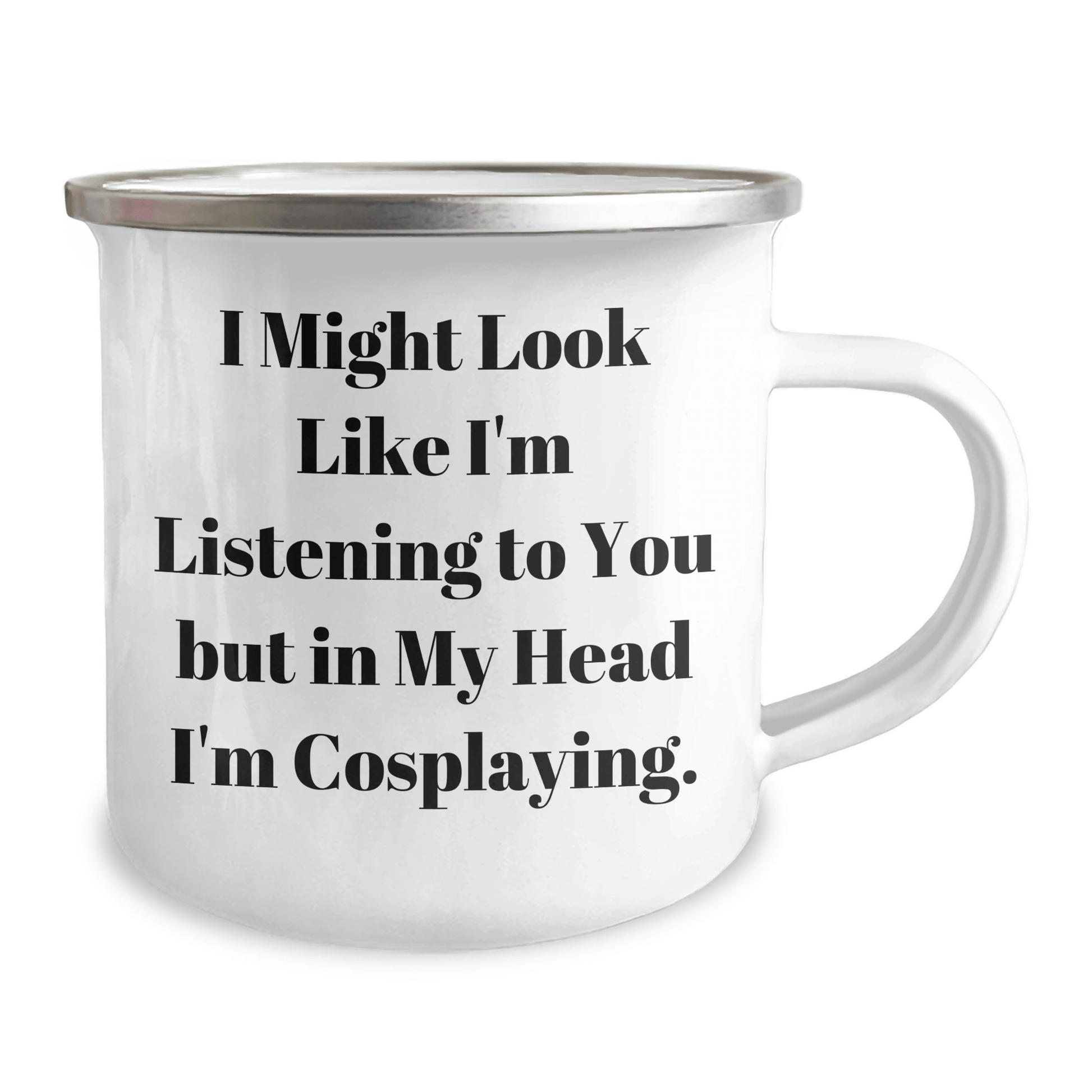 Funny Cosplaying Gifts for Men or Women - Inspirational Quote Camping Mug, Perfect Graduation Unique Gifts from Family to Friends, Encouraging Cosplayers - The Buy Boom