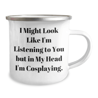Funny Cosplaying Gifts for Men or Women - Inspirational Quote Camping Mug, Perfect Graduation Unique Gifts from Family to Friends, Encouraging Cosplayers - The Buy Boom