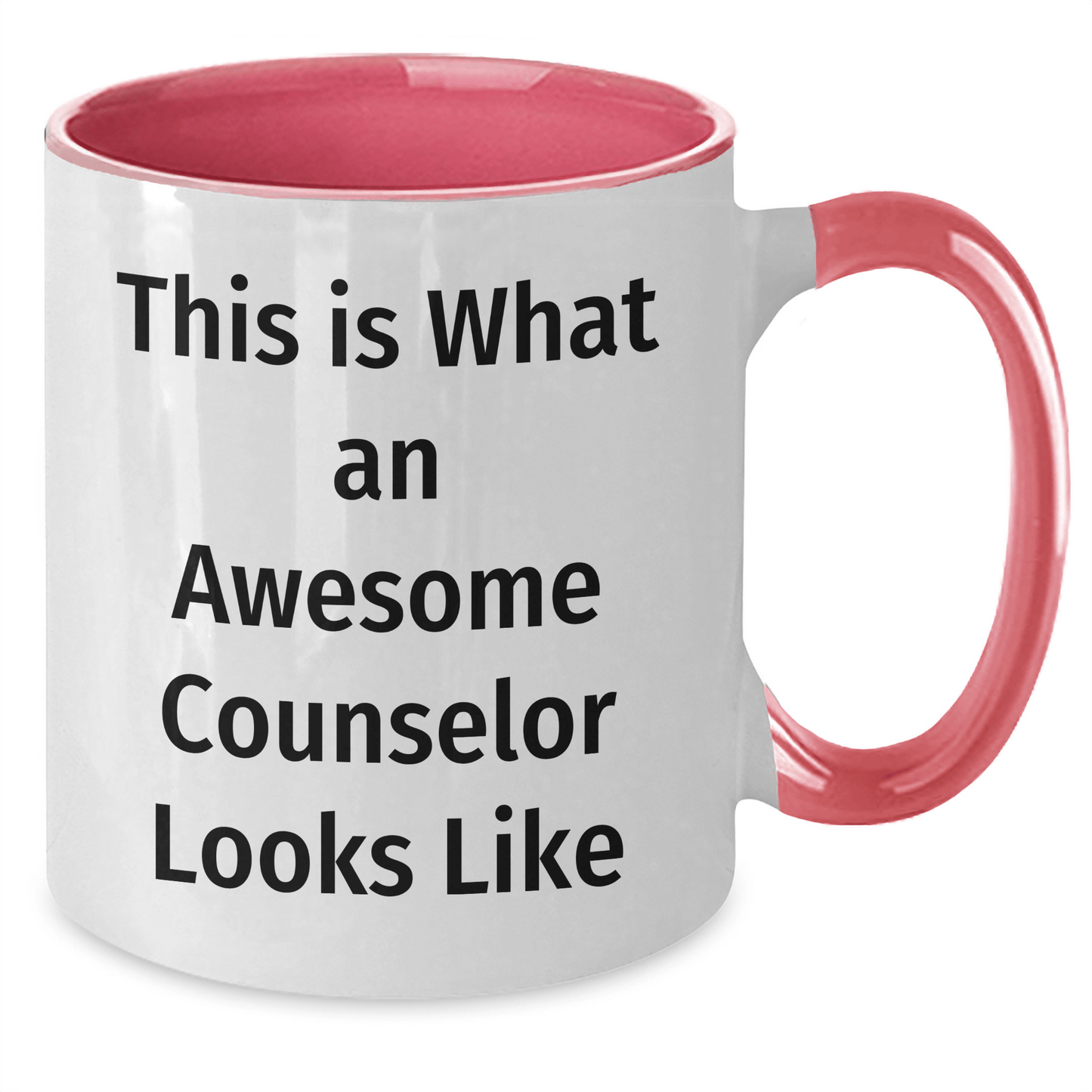 Funny Counselor Gifts for Him - This Is What An Awesome Counselor Looks Like, Two Tone Coffee Mug for Father's Day, Gifts from Men to Counselor, Counselor Appreciation - The Buy Boom
