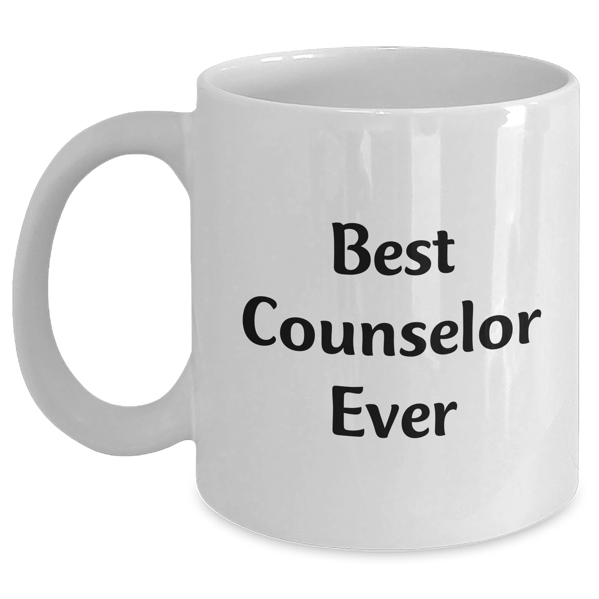 Funny Counselor Gifts from Friends and Family - Best Counselor Ever White Coffee Mug, Graduation Unique Gifts - The Buy Boom