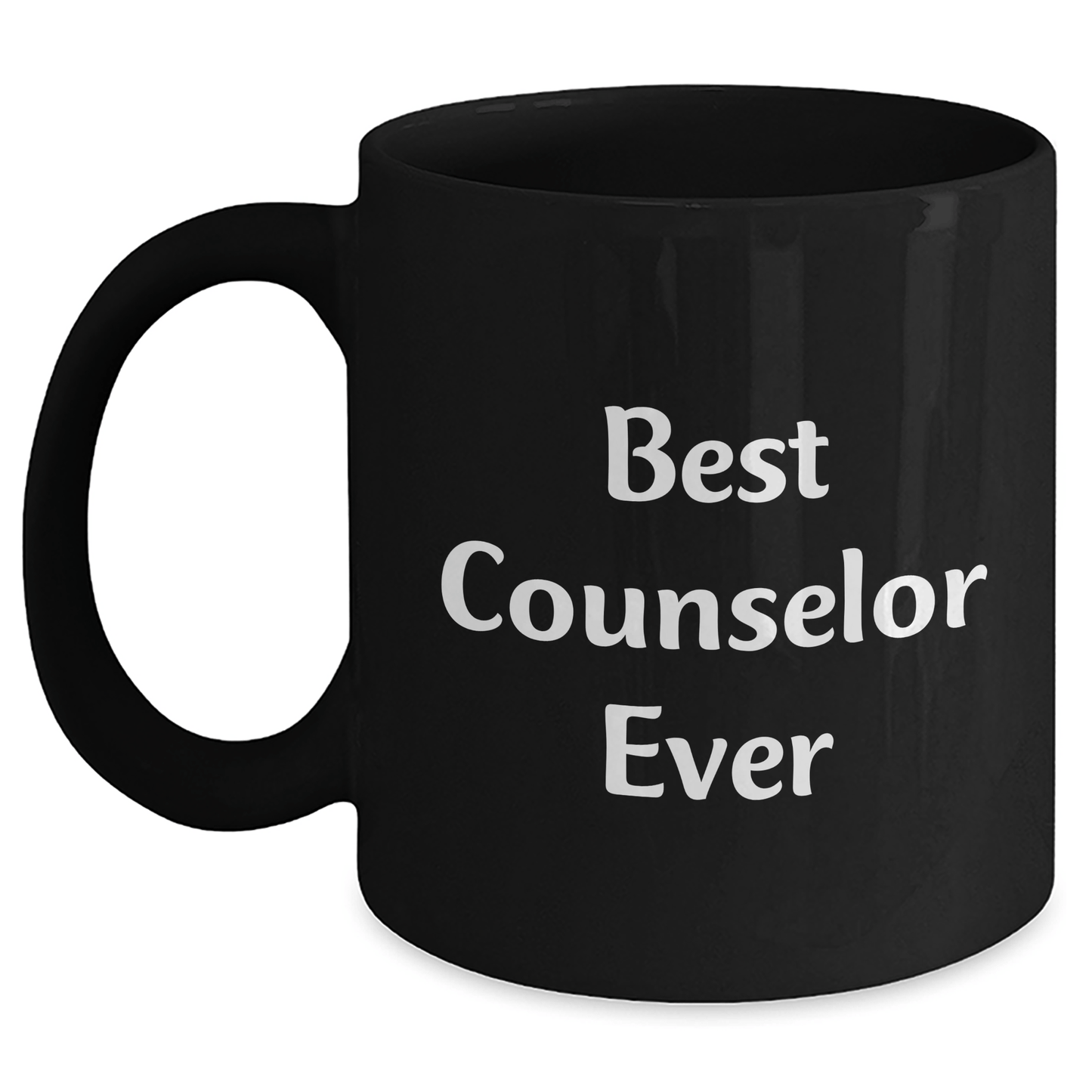 Funny Counselor Gifts from Friends, Best Counselor Ever Black Coffee Mugs for Graduation Unique Gifts - The Buy Boom