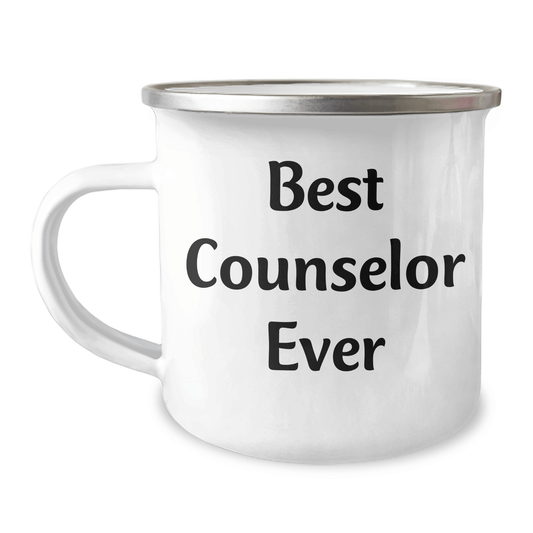 Funny Counselor Gifts from Friends for Best Counselor Ever, Camping Mug for Graduation Unique Gifts - The Buy Boom