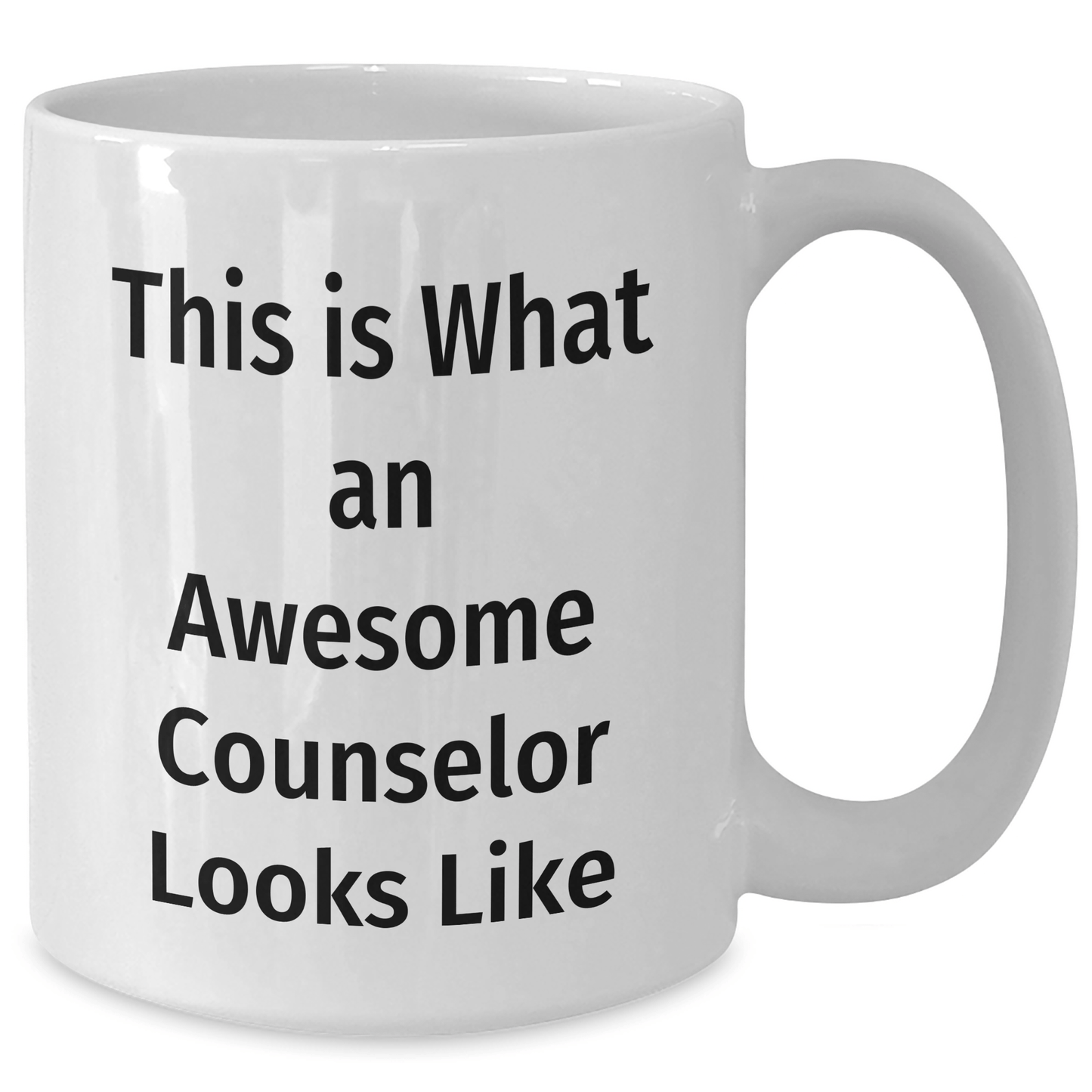 Funny Counselor Quote Gifts from Men to Counselor Friends - White Coffee Mug for Counselor Day - The Buy Boom