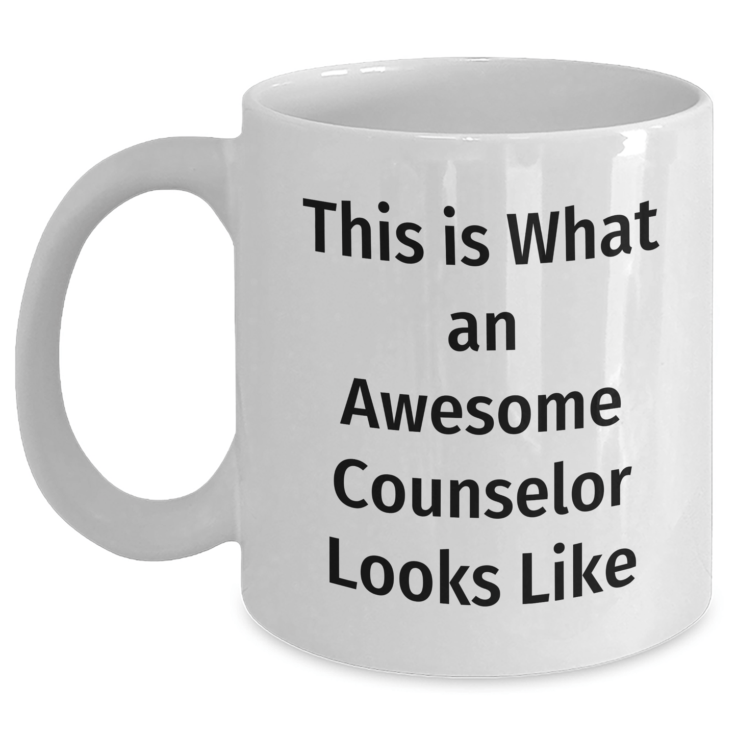 Funny Counselor Quote Gifts from Men to Counselor Friends - White Coffee Mug for Counselor Day - The Buy Boom