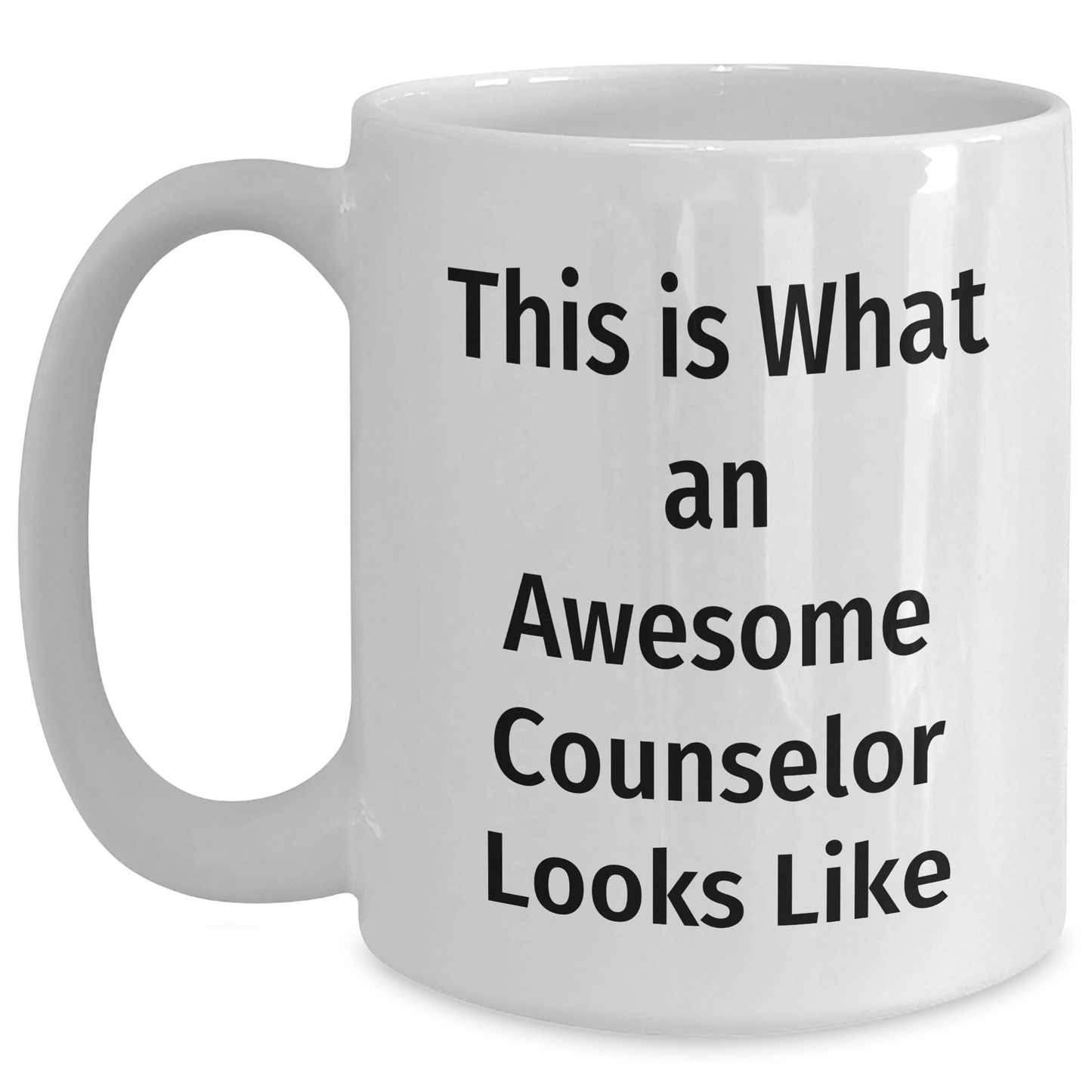Funny Counselor Quote Gifts from Men to Counselor Friends - White Coffee Mug for Counselor Day - The Buy Boom