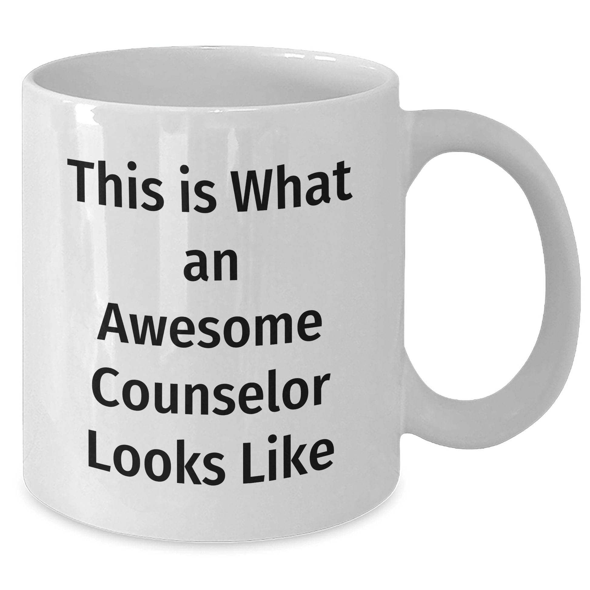 Funny Counselor Quote Gifts from Men to Counselor Friends - White Coffee Mug for Counselor Day - The Buy Boom
