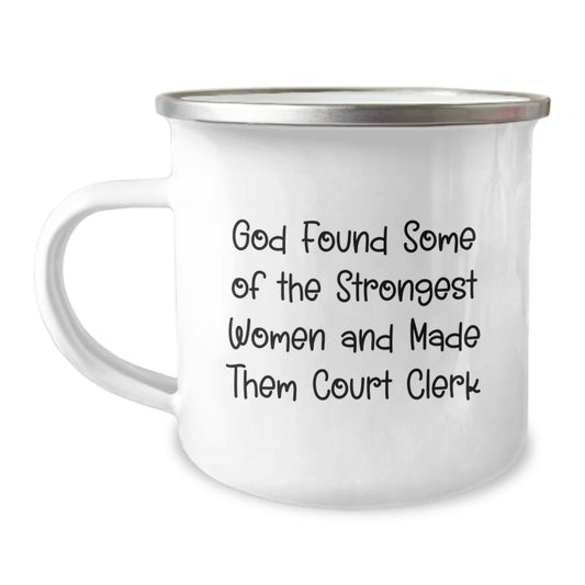 Funny Court Clerk Christmas Unique Gifts from Family for Court Clerks Camping Mug - The Buy Boom