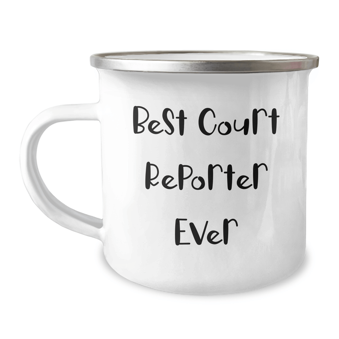 Funny Court Reporter Gifts from Men to Best Court Reporter Ever - Camping Mug for Father's Day - The Buy Boom