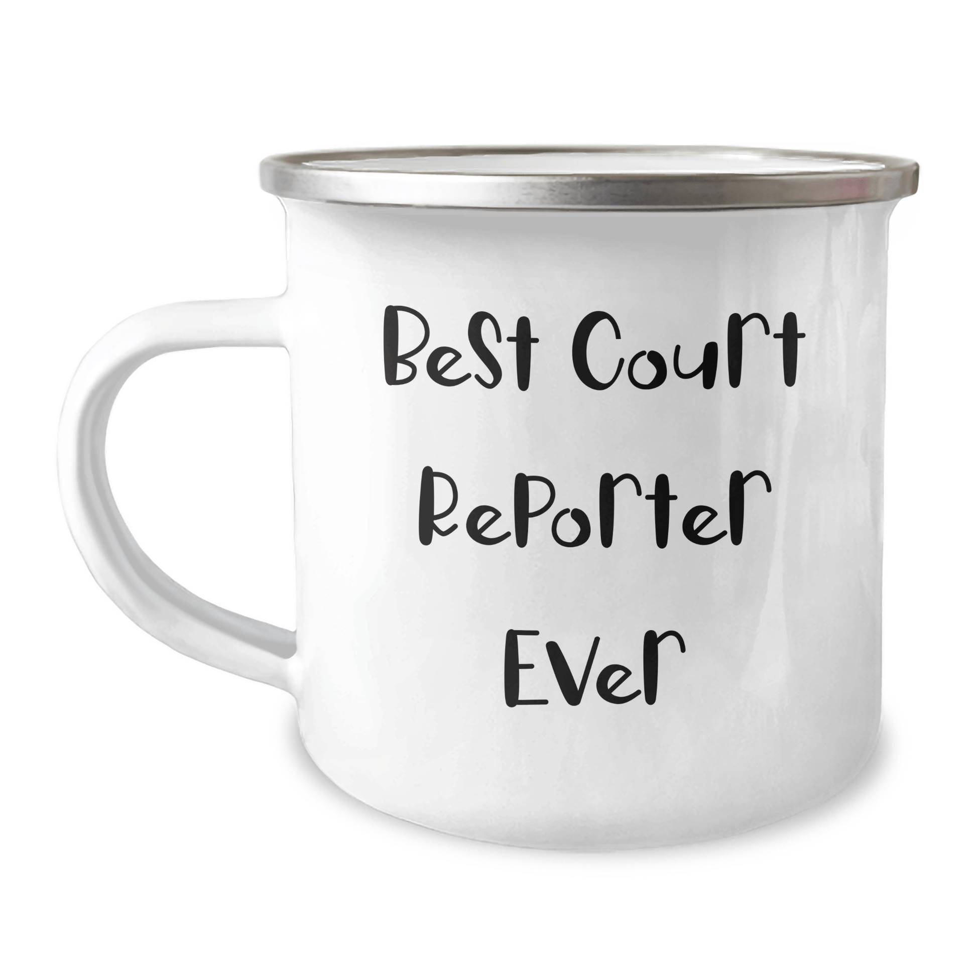Funny Court Reporter Gifts from Men to Best Court Reporter Ever - Camping Mug for Father's Day - The Buy Boom