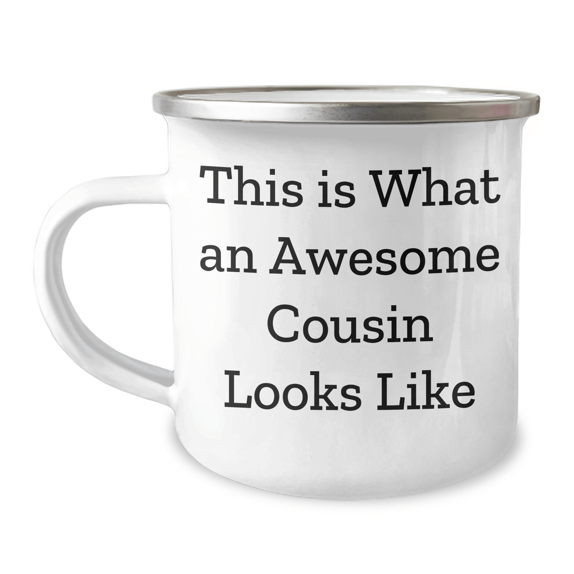 Funny Cousin Camping Mug, Gifts from Family to Awesome Cousin, This Is What An Awesome Cousin Looks Like, Perfect Father's Day Unique Gift for Men - The Buy Boom
