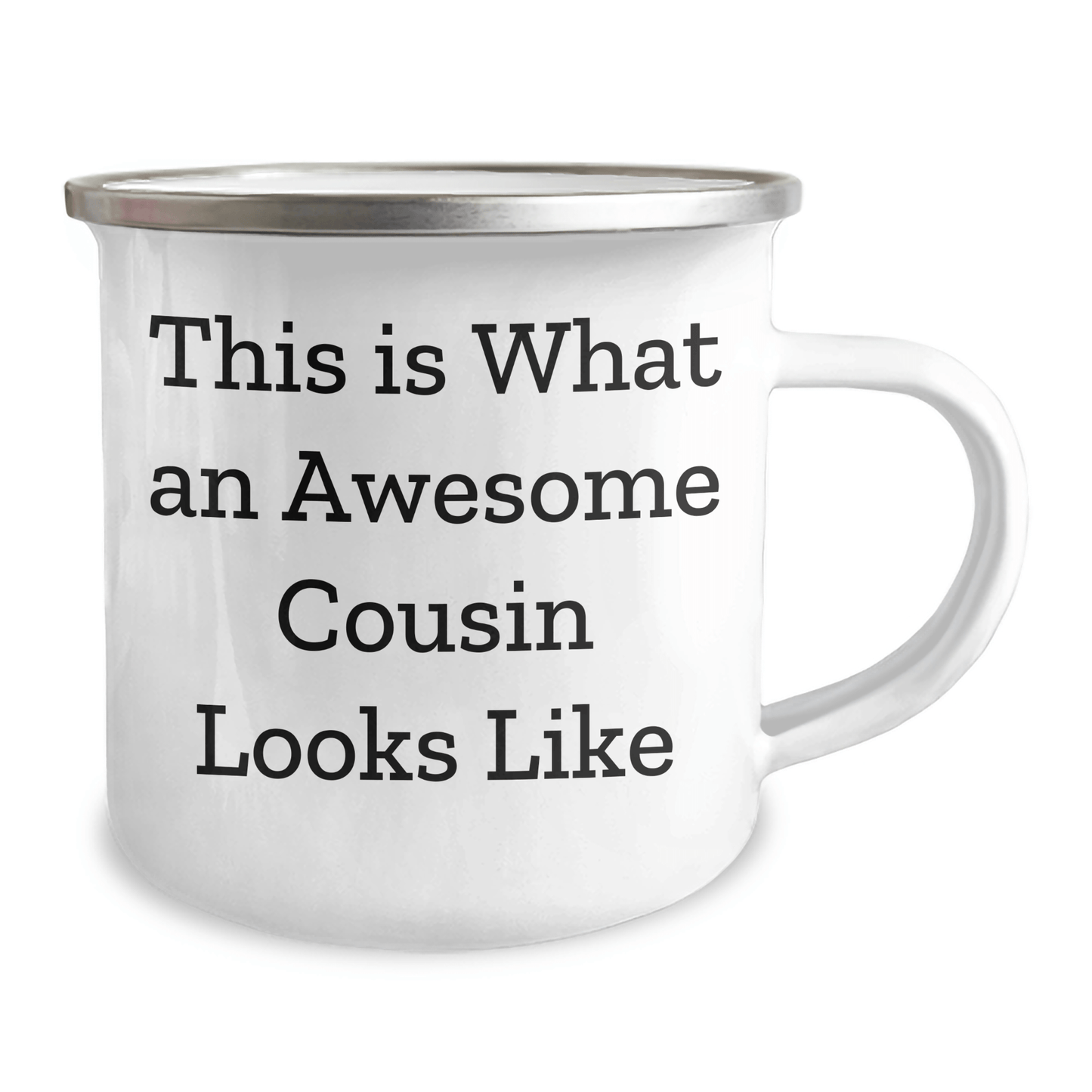 Funny Cousin Camping Mug, Gifts from Family to Awesome Cousin, This Is What An Awesome Cousin Looks Like, Perfect Father's Day Unique Gift for Men - The Buy Boom