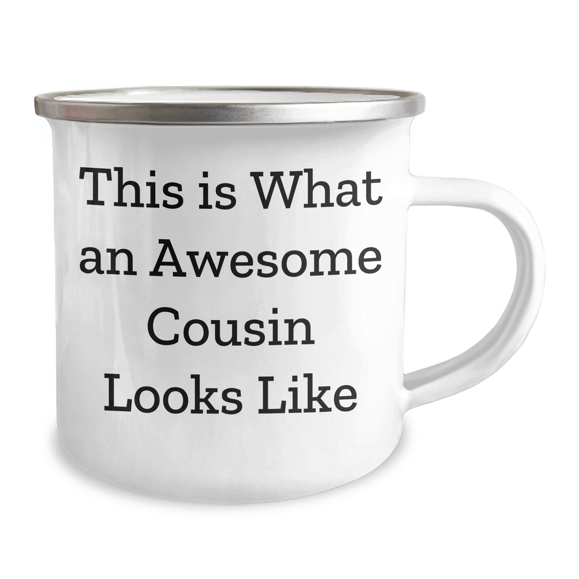 Funny Cousin Camping Mug, Gifts from Family to Awesome Cousin, This Is What An Awesome Cousin Looks Like, Perfect Father's Day Unique Gift for Men - The Buy Boom