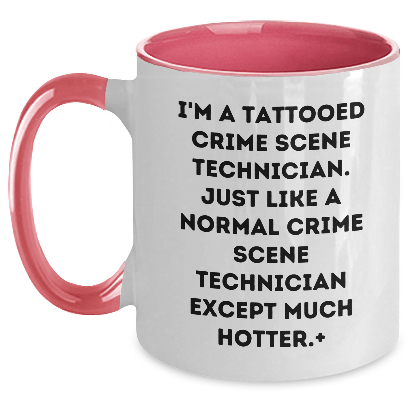 Funny Crime Scene Technician Gifts for Men, I'm A Tattooed Crime Scene Technician, Two Tone Coffee Mug, Graduation Unique Gifts from Friends - The Buy Boom