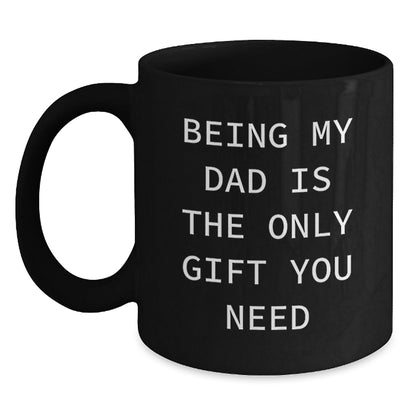 Funny Dad Black Coffee Mugs Gifts from Men, Women, Friends, Coworkers for Dad, Men, Men on Christmas - The Buy Boom