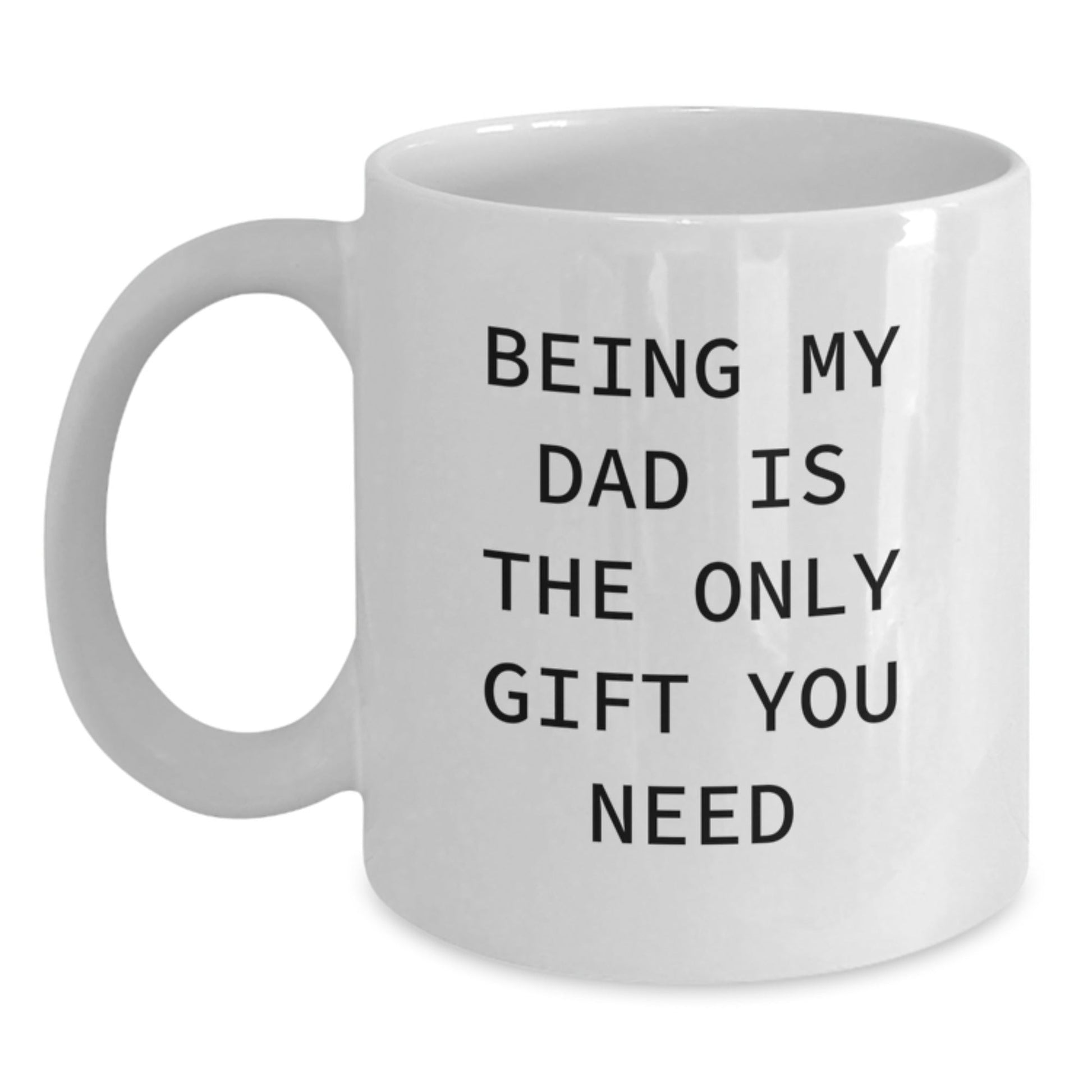 Funny Dad Quotes Gifts for Men, Unique White Coffee Mug for Dad, Gifts from Family for Birthday Christmas Unique Gifts - The Buy Boom