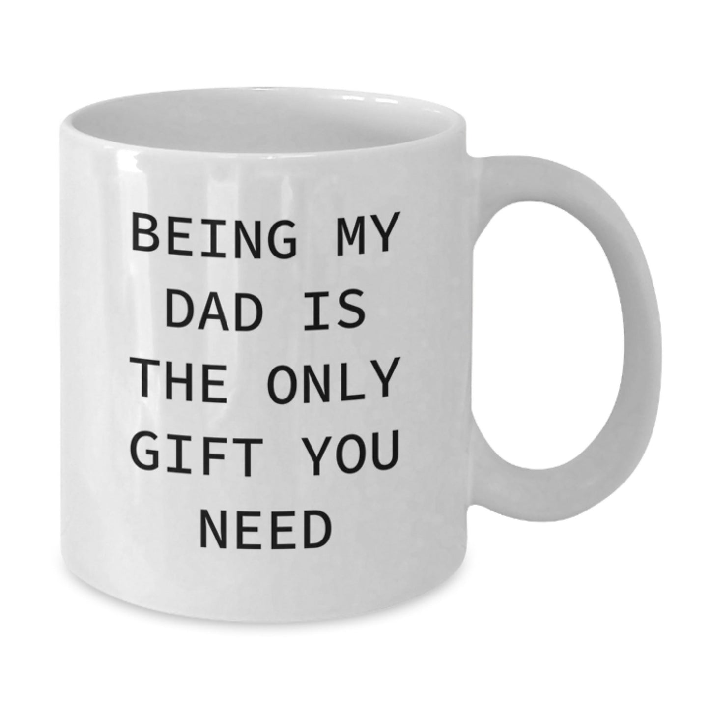 Funny Dad Quotes Gifts for Men, Unique White Coffee Mug for Dad, Gifts from Family for Birthday Christmas Unique Gifts - The Buy Boom