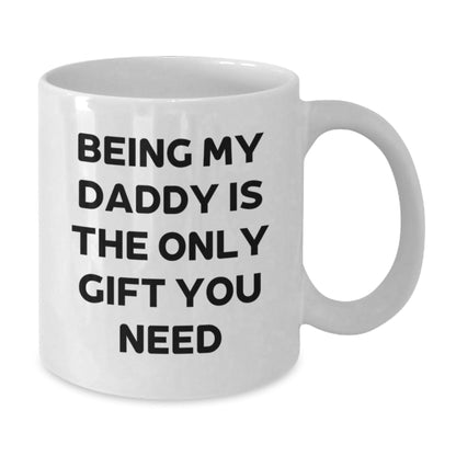Funny Daddy White Coffee Mugs Gifts from Men Women Friends for Daddy Unique Christmas Memorable Presents - The Buy Boom