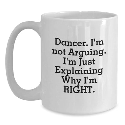 Funny Dancer Quotes Gifts for Dancer Friends and Family from Men Women Christmas Unique Mugs - The Buy Boom