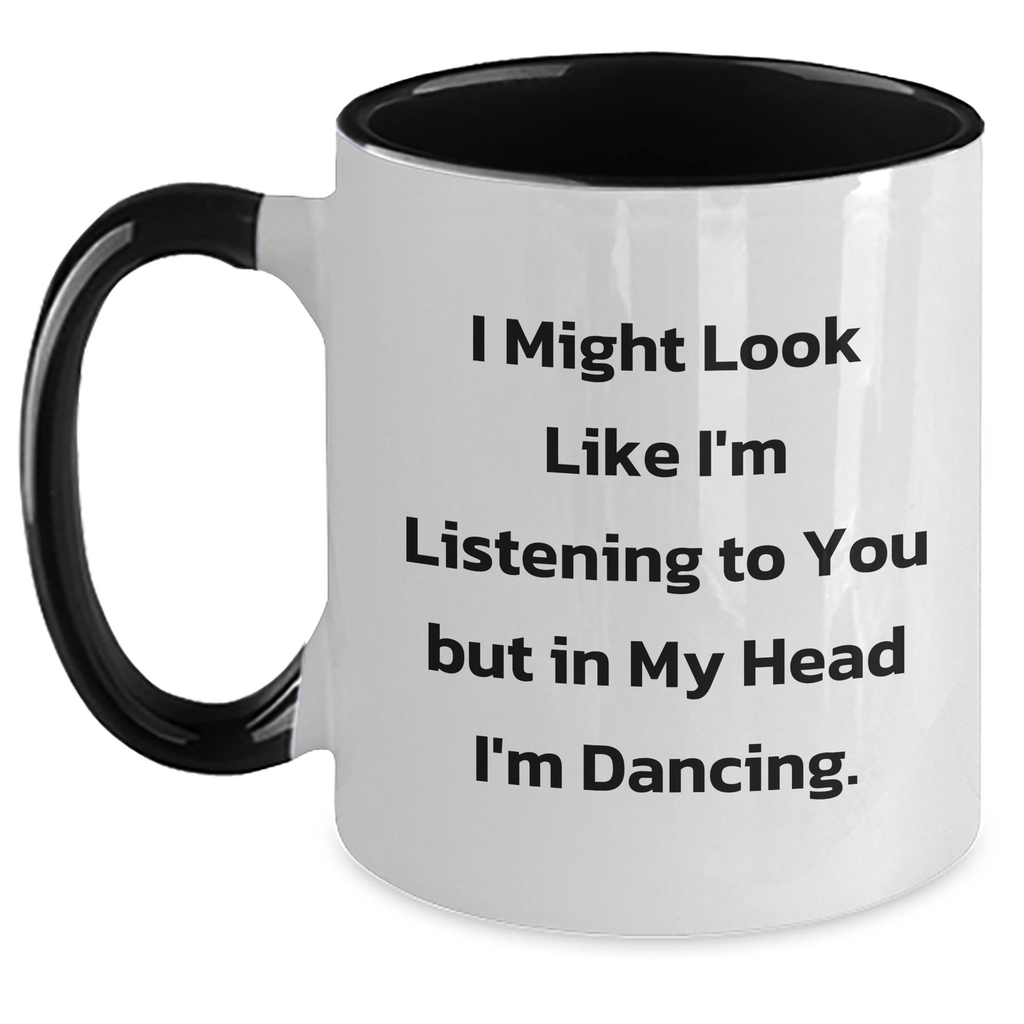 Funny Dancing Quotes Gifts from Friends for Graduation Unique Dancing Two Tone Coffee Mug - The Buy Boom